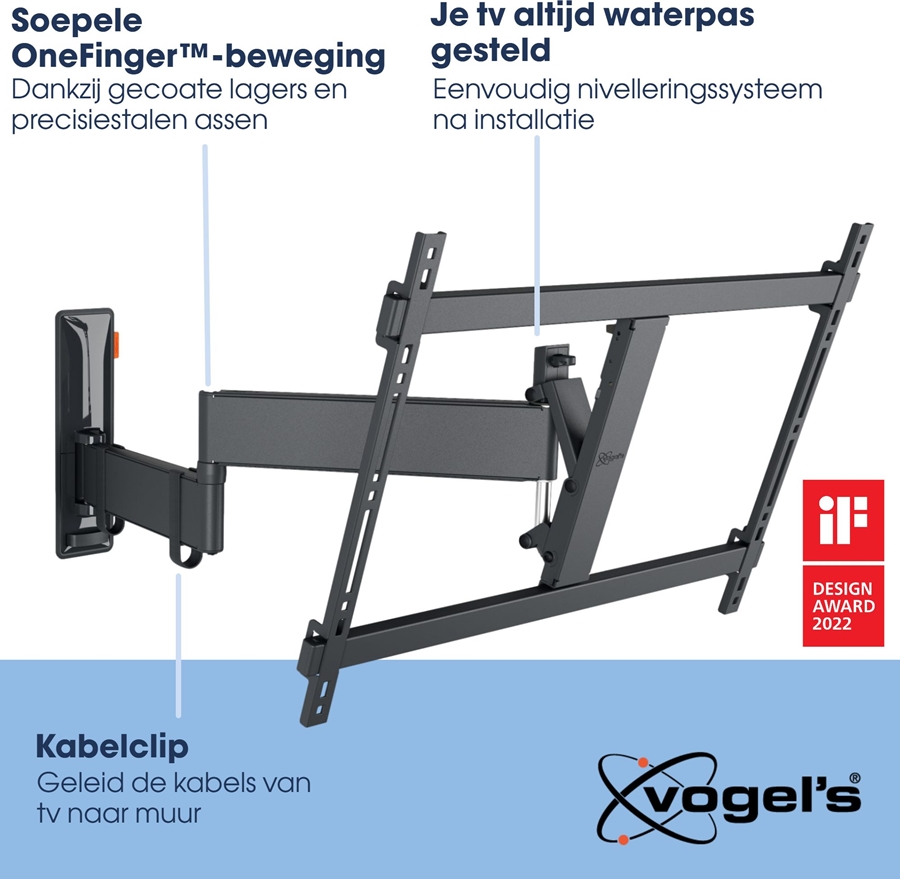 Vogel's COMFORT TVM 3645 | Draai- en kantelbare tv-beugel | 40-77 2